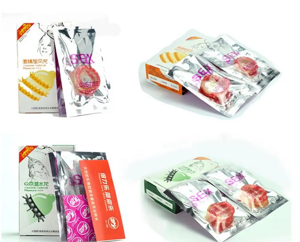 Точечно-ребристые презервативы 