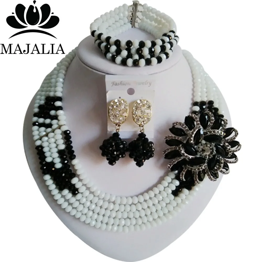 Trendy Nigeria Wedding african beads jewelry set white crystal necklace bracelet earrings Free shipping VV-283
Trendy Nigeria Wedding african beads jewelry set white crystal necklace bracelet earrings Free shipping VV-283