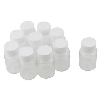 Wholesale 10Pcs 80ml Clear Plastic Cylindrical Chemical Container Reagent Bottle
Wholesale 10Pcs 80ml Clear Plastic Cylindrical Chemical Container Reagent Bottle