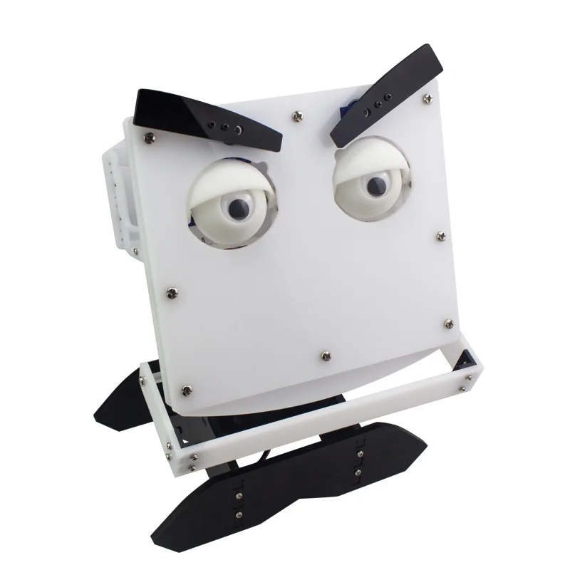 movable Robot head/Expression robot /acrylic material/DIY education robot face Kit
movable Robot head/Expression robot /acrylic material/DIY education robot face Kit