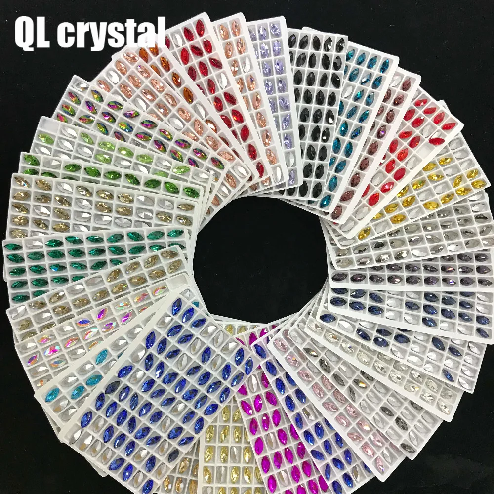 QL Crystal ALL SIZE Navette Pointback Crystal Rhinestone High Quality for Jewelry Making DIY Accessories
QL Crystal ALL SIZE Navette Pointback Crystal Rhinestone High Quality for Jewelry Making DIY Accessories
