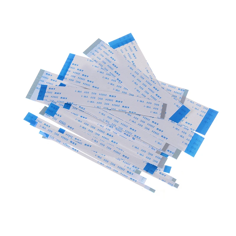 10PCS NEW FPC Ribbon Flexible Flat CABLE PITCH 0.5MM 100MM A-Type 4/6/8/10/12/16/20/20/24/26/28/30/34/36/40/45/50/54/60pin
10PCS NEW FPC Ribbon Flexible Flat CABLE PITCH 0.5MM 100MM A-Type 4/6/8/10/12/16/20/20/24/26/28/30/34/36/40/45/50/54/60pin