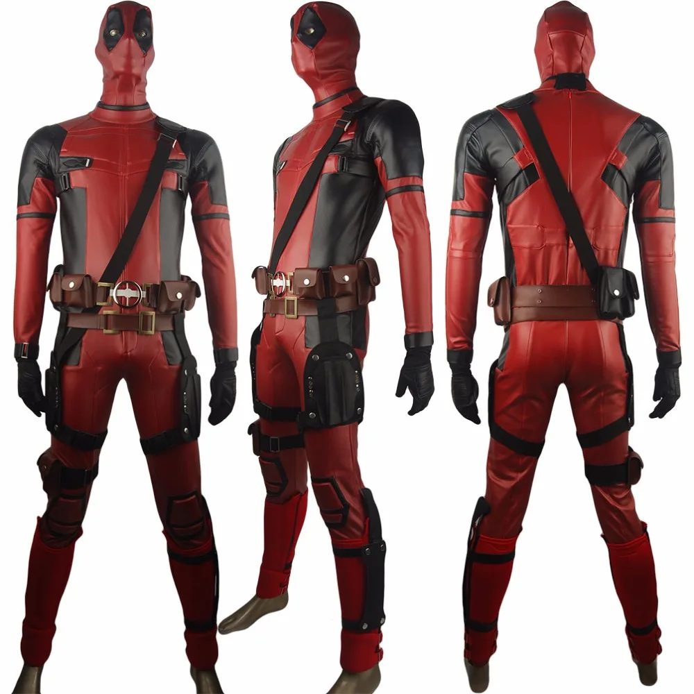 X-Men Deadpool Wade Wilson Outfit Uniform Superhero Battleframe Full Set Halloween Anime Party Cosplay Costume Men Women Adults
X-Men Deadpool Wade Wilson Outfit Uniform Superhero Battleframe Full Set Halloween Anime Party Cosplay Costume Men Women Adults