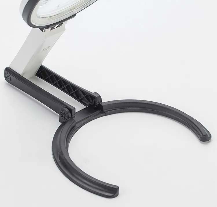 Xinxiang Magnifier 1.8X 5X illuminated Magnifying Glass With LED Light For Reading Map Magnifiers Folding Desk Glasses Magnifier (5)