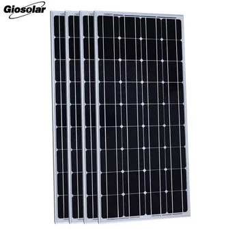 4pcs 100w Solar Panel 400W solar system Photovoltaic solar panel 12v battery/yacht/RV/car/boat US/CHINA Stock
4pcs 100w Solar Panel 400W solar system Photovoltaic solar panel 12v battery/yacht/RV/car/boat US/CHINA Stock