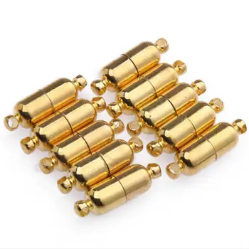 10pcs/lot Sliver Gold Magnetic Clasp DIY Connectors Making Fittings Jewelry Findings Compones Bracelet Necklace
10pcs/lot Sliver Gold Magnetic Clasp DIY Connectors Making Fittings Jewelry Findings Compones Bracelet Necklace