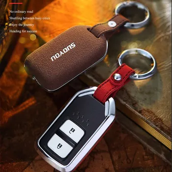 Car Key Case Cover Genuine Leather+Galvanized For Civic For HR-V CRV Odyssey Accord 2013 2014 2015 2016 2017
Car Key Case Cover Genuine Leather+Galvanized For Civic For HR-V CRV Odyssey Accord 2013 2014 2015 2016 2017