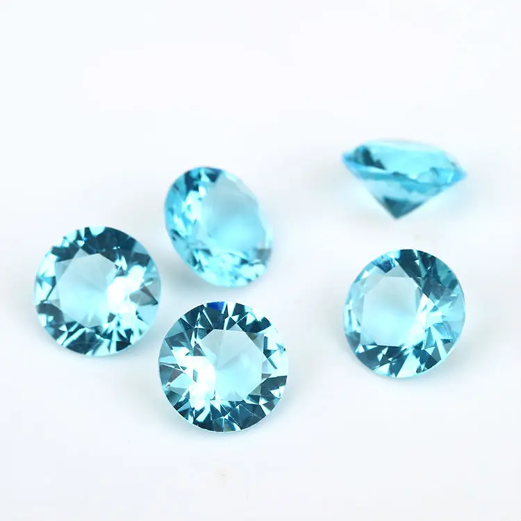 1.0mm~15mm Round Shape Loose Stone Light SeaBlue Color AAAAA Glass Synthetic Gems For Jewelry DIY Stone
1.0mm~15mm Round Shape Loose Stone Light SeaBlue Color AAAAA Glass Synthetic Gems For Jewelry DIY Stone
