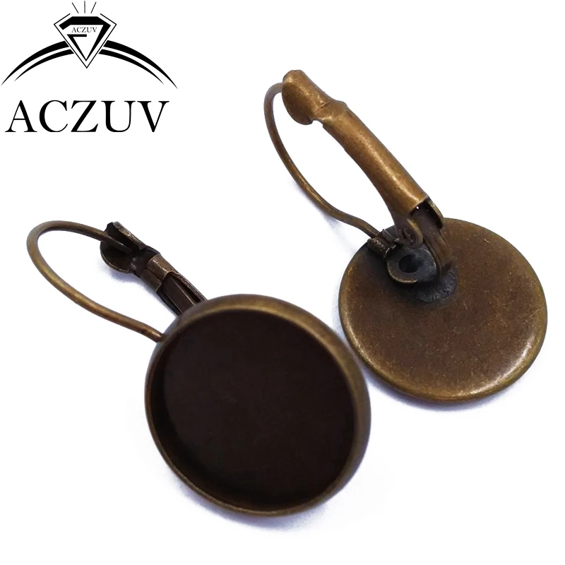 500pcs Antique Bronze 10mm 12mm 14mm 16mm 18m 20mm 25mm French Leverback Earring Blanks Cabochon Base Bezel Settings LBRE004
500pcs Antique Bronze 10mm 12mm 14mm 16mm 18m 20mm 25mm French Leverback Earring Blanks Cabochon Base Bezel Settings LBRE004