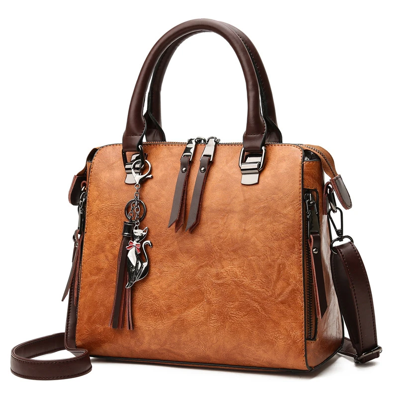 Women Handbags Fashionable Leather Retro Portable Ladies Messenger Shoulder Bag Casual Multi-purpose Messenger Bags
Women Handbags Fashionable Leather Retro Portable Ladies Messenger Shoulder Bag Casual Multi-purpose Messenger Bags