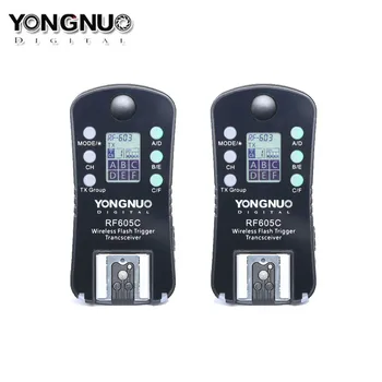 YONGNUO RF605 RF605C RF-605 Wireless Flash Trigger with LCD For Canon Support RF603II YN568EXII YN685 YN560IV YN660 YN560III
YONGNUO RF605 RF605C RF-605 Wireless Flash Trigger with LCD For Canon Support RF603II YN568EXII YN685 YN560IV YN660 YN560III