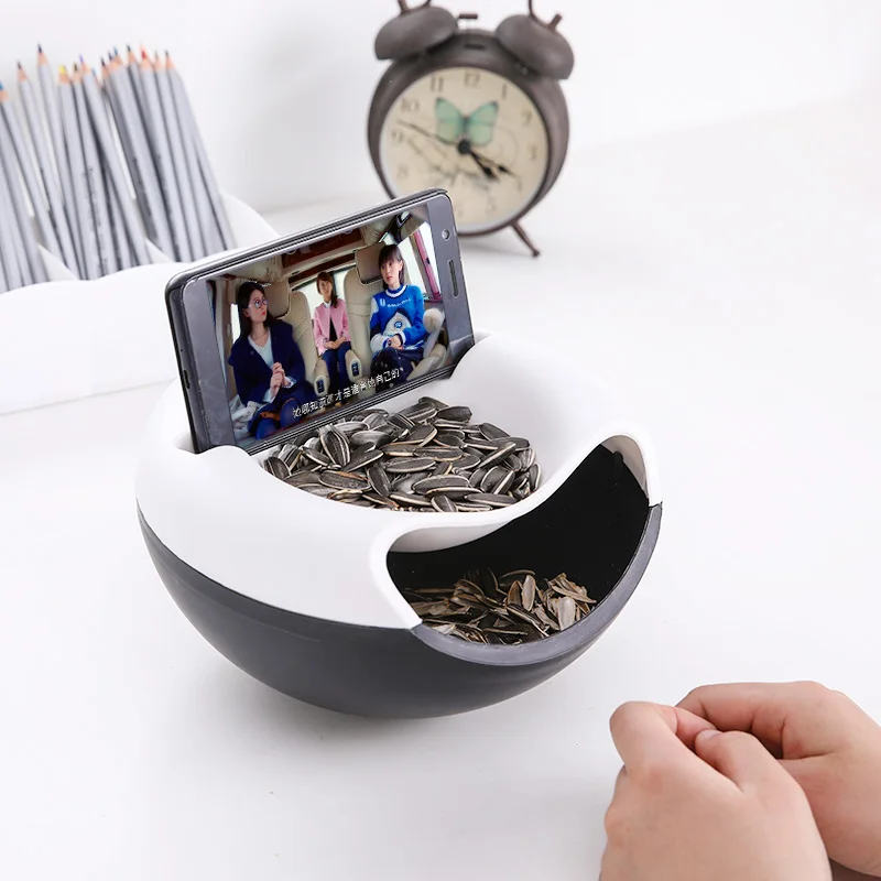 Convenient Storage Box Plastic Double Layer Dry Fruit Containers Snacks Seeds 4 Colors Garbage Holder Plate Dish Organizer
Convenient Storage Box Plastic Double Layer Dry Fruit Containers Snacks Seeds 4 Colors Garbage Holder Plate Dish Organizer
