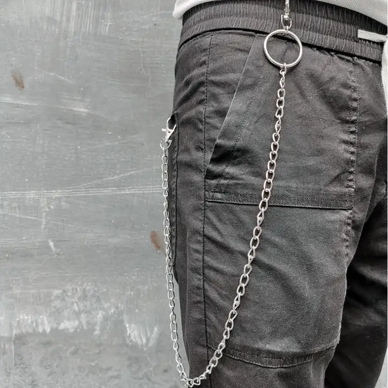 New keychains 66cm Punk Hip-hop Trendy woman boy Belt Waist Chain Male Pants Chain Men Jeans Punk Silver Metal Trousers Keychain
New keychains 66cm Punk Hip-hop Trendy woman boy Belt Waist Chain Male Pants Chain Men Jeans Punk Silver Metal Trousers Keychain