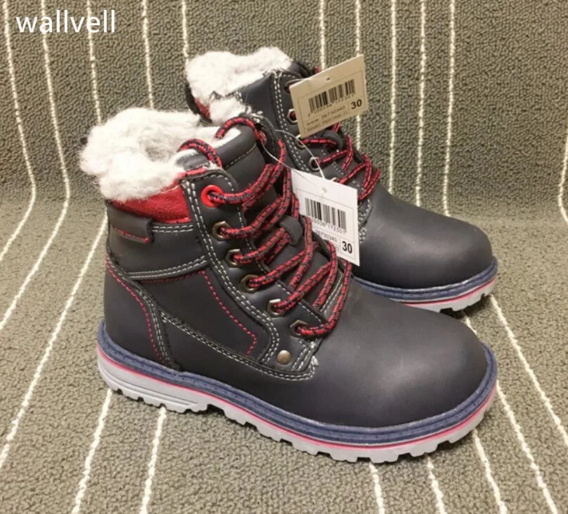 wallvell Boy snow boots winter wool children's cotton boots thick waterproof non-slip
wallvell Boy snow boots winter wool children's cotton boots thick waterproof non-slip