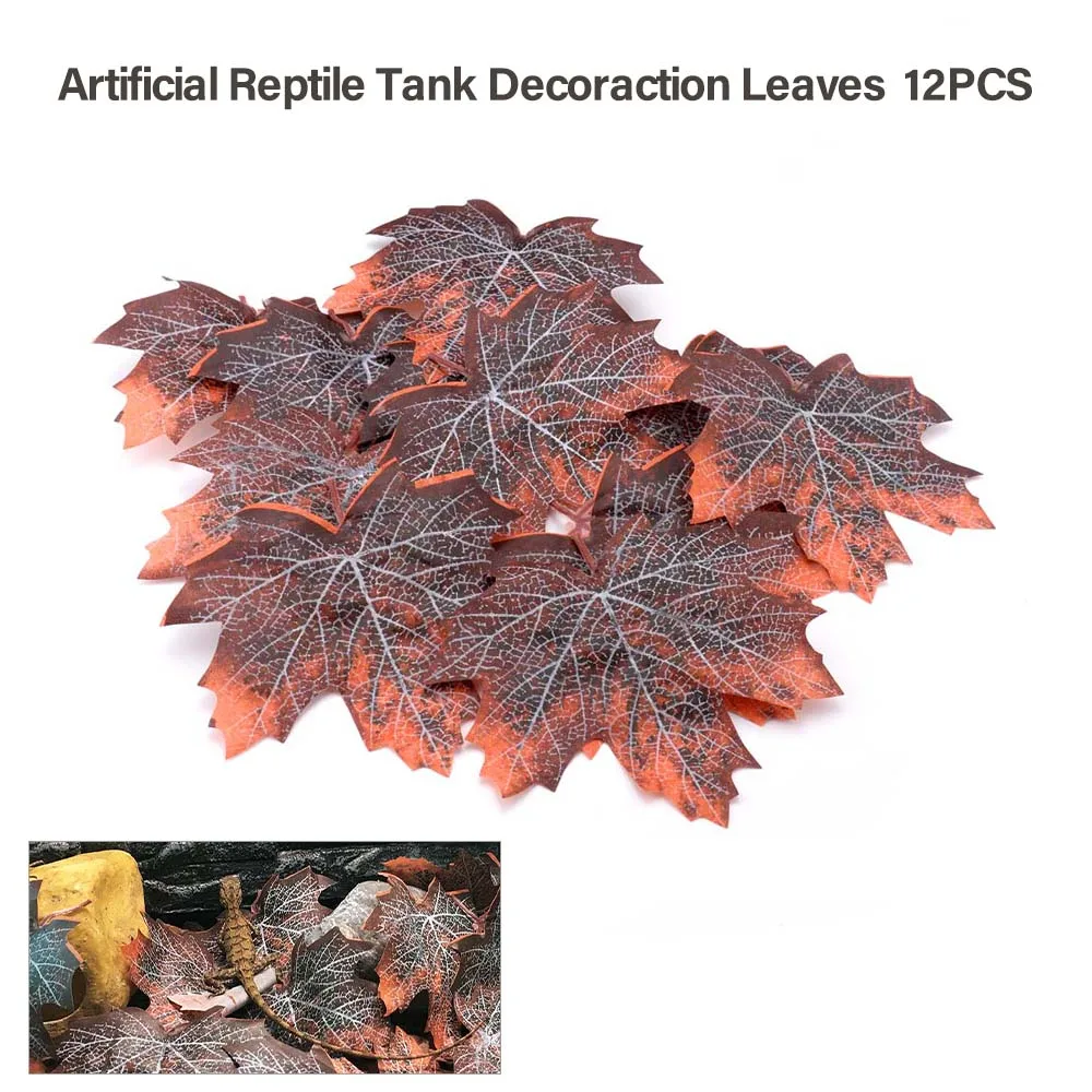 Artificial Plants Reptile Tank Decoration Climbing Leaf Decoration for Lizards Frogs Snakes Spider Pet Accessories
Artificial Plants Reptile Tank Decoration Climbing Leaf Decoration for Lizards Frogs Snakes Spider Pet Accessories