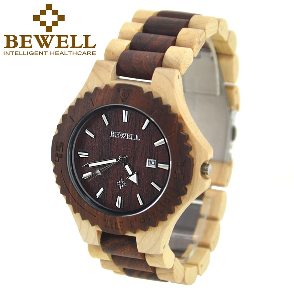 Newest Wooden Watch Men Quartz Movement Calendar Display Handmade Wood Watch Folding Clasp with Safety Masculino Watches 023B
Newest Wooden Watch Men Quartz Movement Calendar Display Handmade Wood Watch Folding Clasp with Safety Masculino Watches 023B