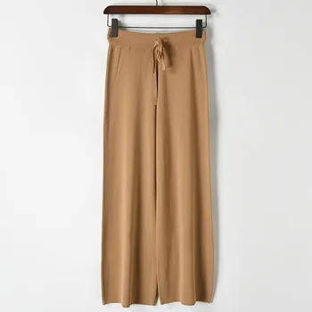Euramerican 2018 Spring Summer New Arrival Solid Color Ice Silk Loose Knit Ninth Pants Fashion Women Casual Loose Pants
Euramerican 2018 Spring Summer New Arrival Solid Color Ice Silk Loose Knit Ninth Pants Fashion Women Casual Loose Pants