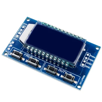 New Signal Generator PWM Pulse Frequency Duty Cycle Adjustable Module LCD Display 1Hz-150Khz 3.3V-30V PWM Board Module
New Signal Generator PWM Pulse Frequency Duty Cycle Adjustable Module LCD Display 1Hz-150Khz 3.3V-30V PWM Board Module