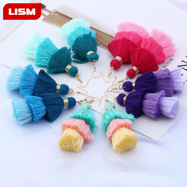 Bohemian Ethnic Summer Neon Tiered Long Tassel Earrings Women 3 Layered Fringe Earrings Ombre Stacked Tassels Dangle Earrings
Bohemian Ethnic Summer Neon Tiered Long Tassel Earrings Women 3 Layered Fringe Earrings Ombre Stacked Tassels Dangle Earrings