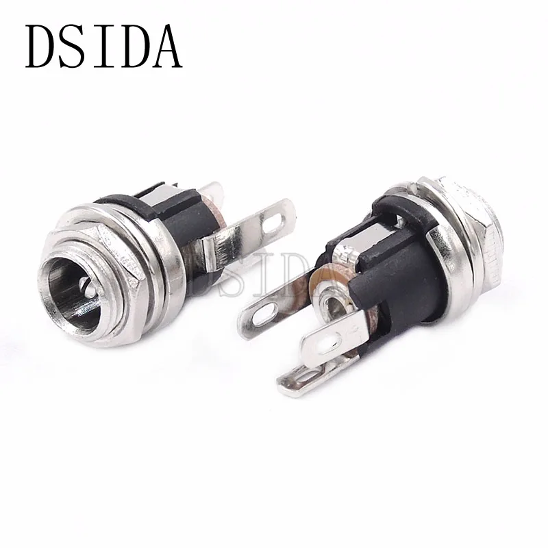 High Quality 5PCS 5.5-2.1MM 5.5 x 2.1 mm DC Socket With Nut 5.5*2.1mm DC Power Jack Socket Female Panel Mount Connector DC-025M
High Quality 5PCS 5.5-2.1MM 5.5 x 2.1 mm DC Socket With Nut 5.5*2.1mm DC Power Jack Socket Female Panel Mount Connector DC-025M