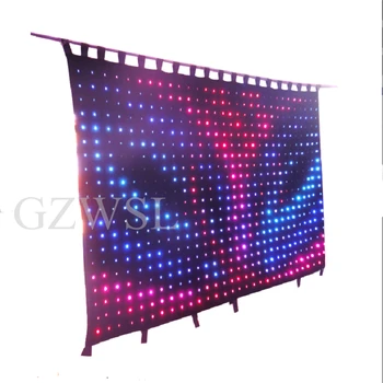 Free Shipping P18 2M*3M Stage Backdrop led Video Curtain With Controller For Sale
Free Shipping P18 2M*3M Stage Backdrop led Video Curtain With Controller For Sale