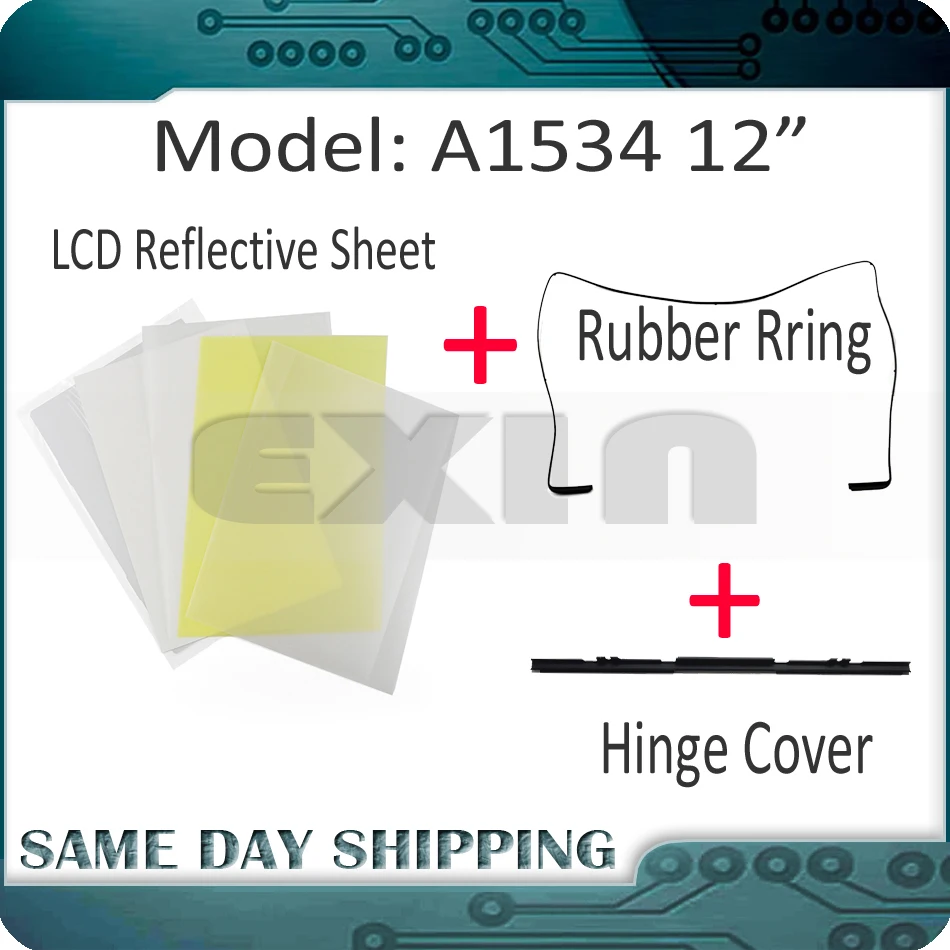 New for Macbook Retina 12" A1534 LED LCD Screen Display Back Rear Reflective Sheets LCD Backlight Backlit 2015 2016 2017 Years
New for Macbook Retina 12" A1534 LED LCD Screen Display Back Rear Reflective Sheets LCD Backlight Backlit 2015 2016 2017 Years