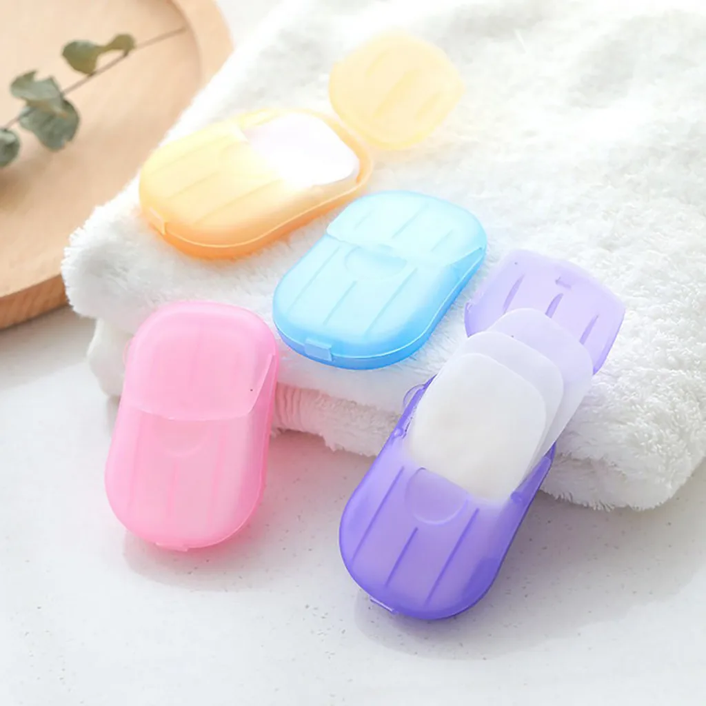Disinfecting Soap Paper 20pcs Disposable Convenient Washing Hand Bath Soap Flakes Mini Cleaning Soap Sheet
Disinfecting Soap Paper 20pcs Disposable Convenient Washing Hand Bath Soap Flakes Mini Cleaning Soap Sheet