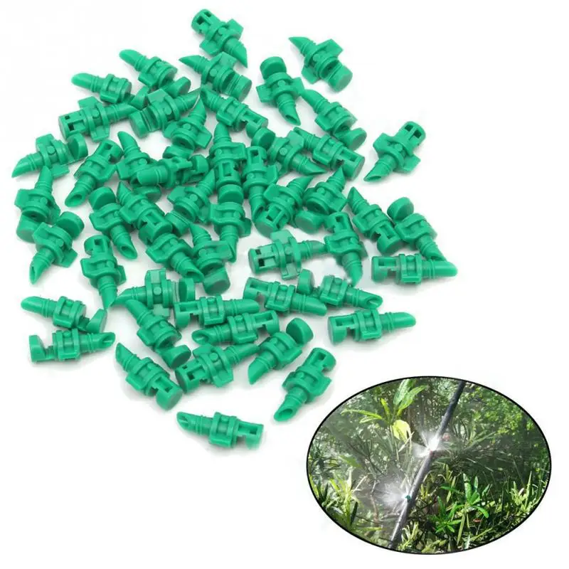 50pcs Atomization Nozzle Water Control Sprayer Mist Sprinkler with Connector Connect with Irrigation Drip Hose
50pcs Atomization Nozzle Water Control Sprayer Mist Sprinkler with Connector Connect with Irrigation Drip Hose