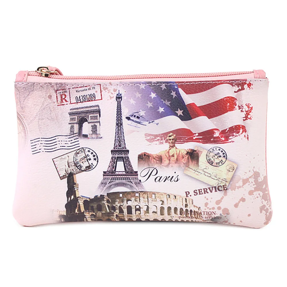 Women Coin Purse Artistic Pattern Eiffel Tower Key Phone Coin Purse Storage Bag Girls Wallet #C
Women Coin Purse Artistic Pattern Eiffel Tower Key Phone Coin Purse Storage Bag Girls Wallet #C