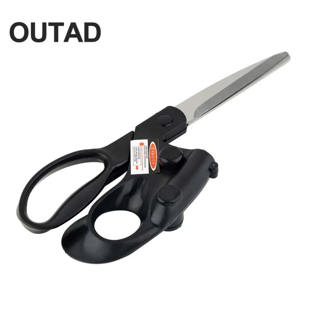 OUTAD Professional Sewing Laser Guided Scissors for Home Crafts Wrapping Cuts Straight Fast Laser Guided Scissors
OUTAD Professional Sewing Laser Guided Scissors for Home Crafts Wrapping Cuts Straight Fast Laser Guided Scissors