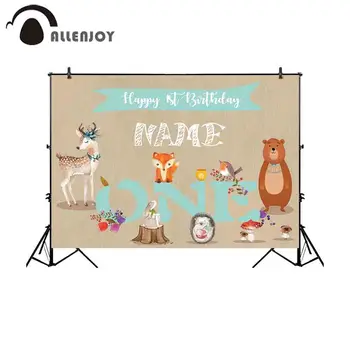 Allenjoy photography backdrop fox animal jungle party woodland wild one birthday party background photobooth photocall custom
Allenjoy photography backdrop fox animal jungle party woodland wild one birthday party background photobooth photocall custom