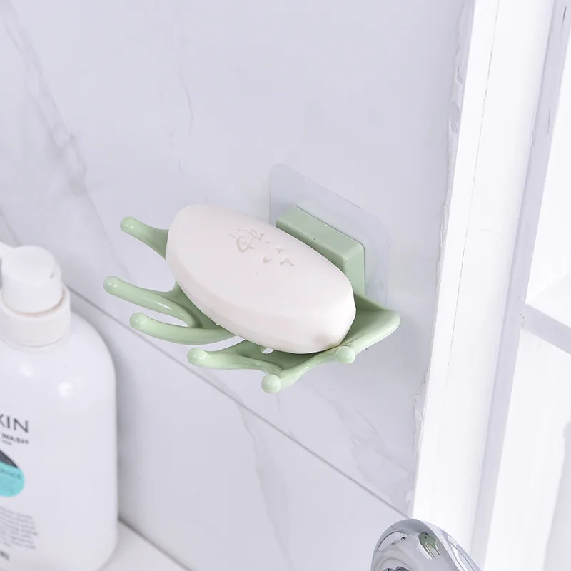 Creative Punch-Free Soap Dish for Shower,Drain Soap Rack Boxes,Bathroom Kitchen Wall Hanging Holder Keep Soap Bars Dry Clean
Creative Punch-Free Soap Dish for Shower,Drain Soap Rack Boxes,Bathroom Kitchen Wall Hanging Holder Keep Soap Bars Dry Clean