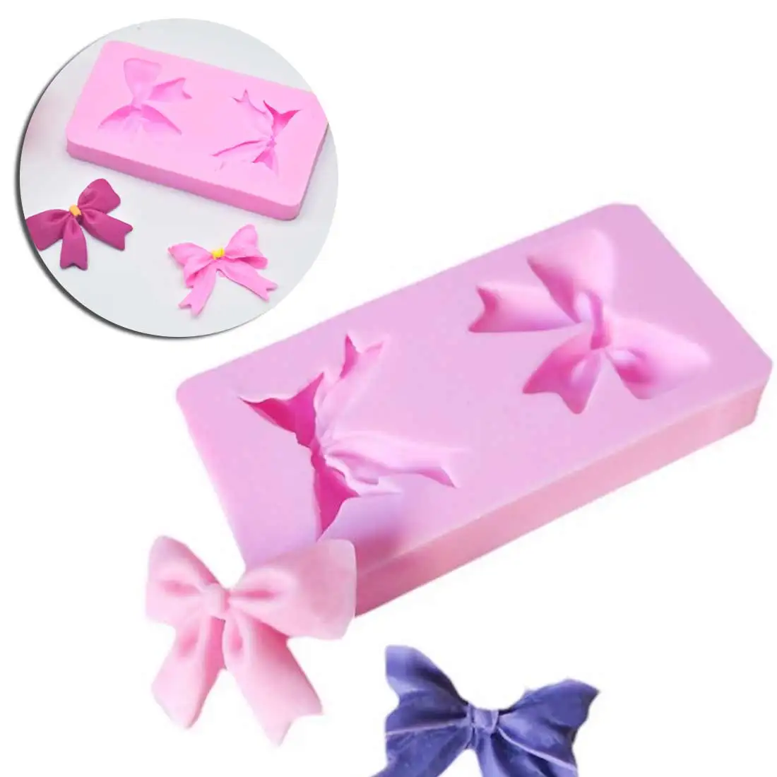 Silicone Mold Fondant Mould Chocolate paste Molds Sugar craft Kitchen Accessories Bow Cake Decorating Tools
Silicone Mold Fondant Mould Chocolate paste Molds Sugar craft Kitchen Accessories Bow Cake Decorating Tools