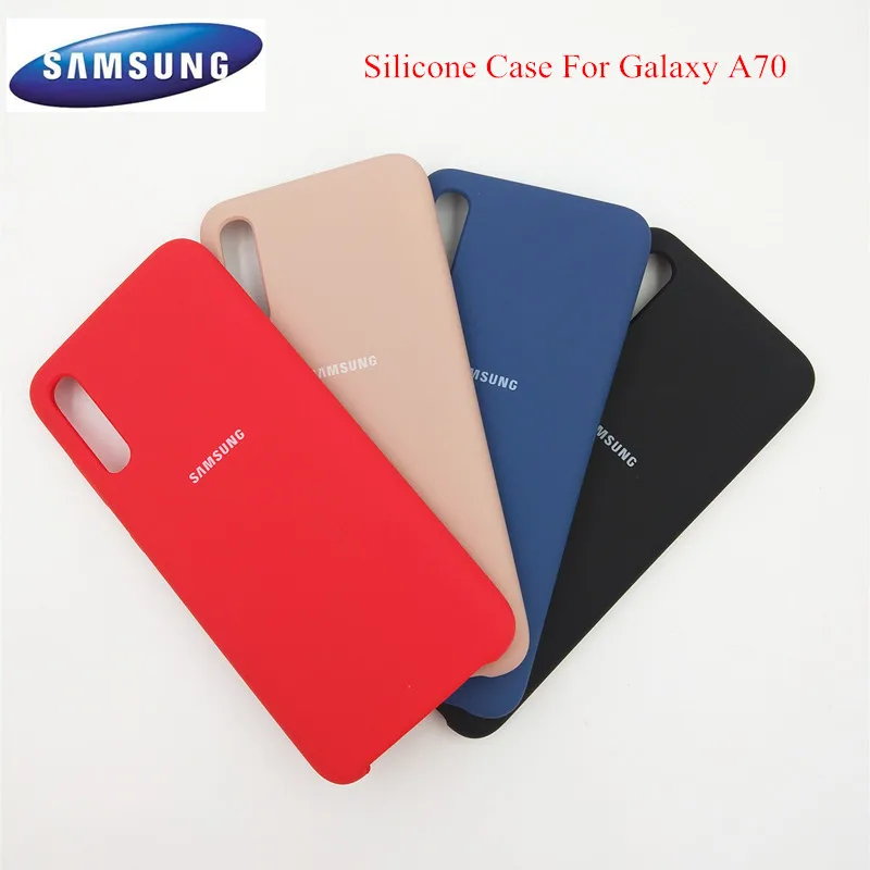 A70 Original Samsung Galaxy A70 Phone Case Silky Silicone Cover for Galaxy A 70 Soft Protective Case With logo & side button
A70 Original Samsung Galaxy A70 Phone Case Silky Silicone Cover for Galaxy A 70 Soft Protective Case With logo & side button