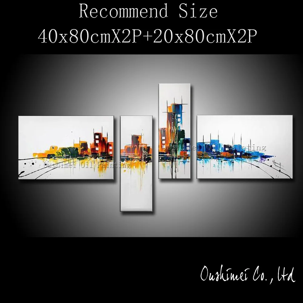 Handmade Modern Oil Painting Hang Paintings Wall Art Abstract Buliding Streeting Picture Home Decor Group of Canvas Painting
Handmade Modern Oil Painting Hang Paintings Wall Art Abstract Buliding Streeting Picture Home Decor Group of Canvas Painting