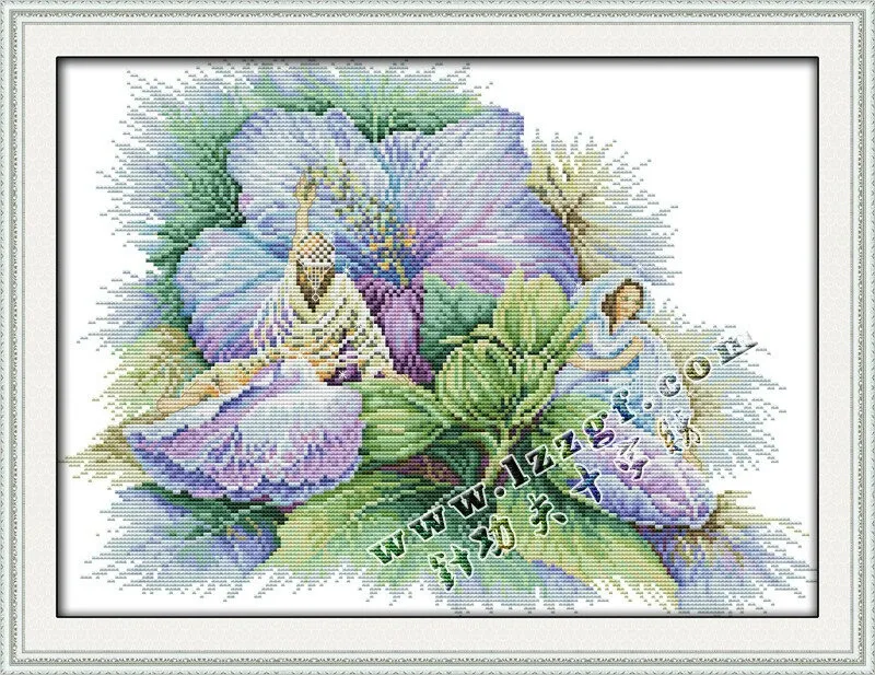 56*43cm Needlework,DMC Set for Embroidery kit,little fairy angel Purple flower pattern cross stitch kit Painting Wedding
56*43cm Needlework,DMC Set for Embroidery kit,little fairy angel Purple flower pattern cross stitch kit Painting Wedding