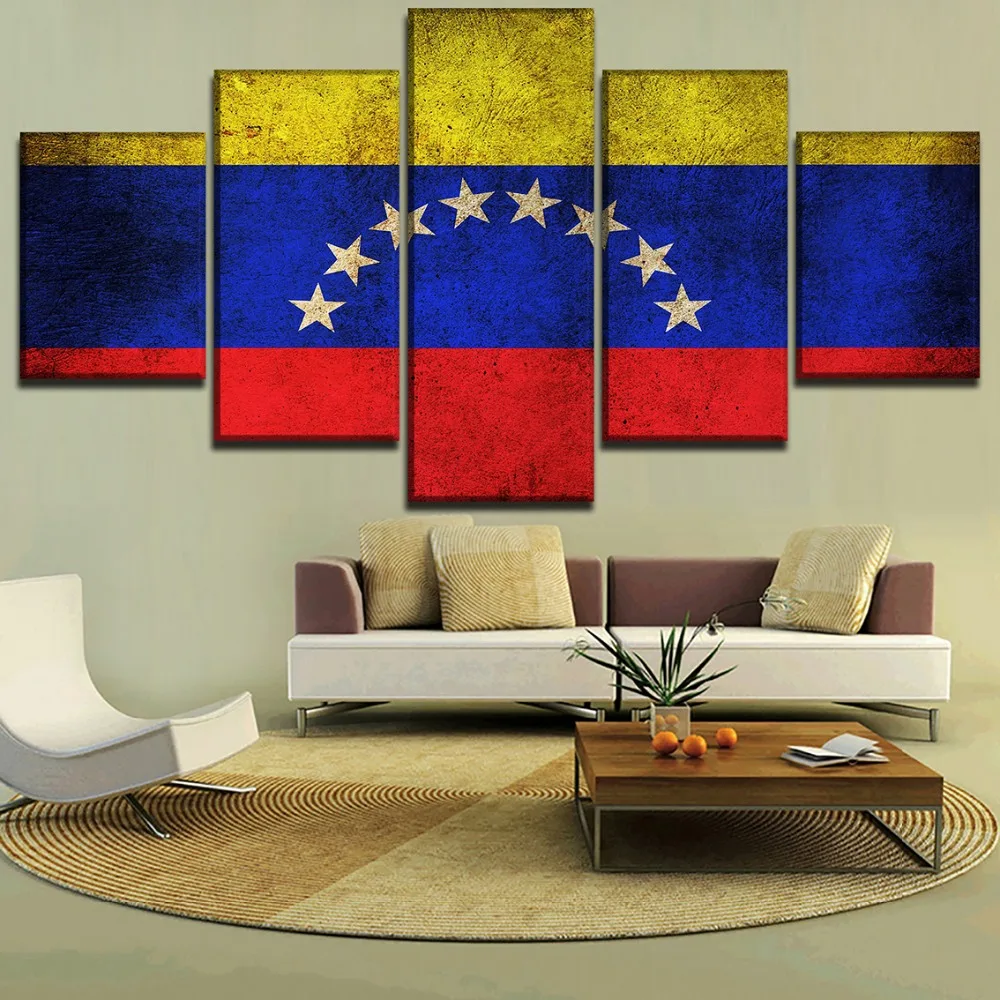 5 Pieces Flag Of Venezuela Home Decor Wall Art Modular Picture Canvas Printed Poster For Living Room Framework Modern Artwork
5 Pieces Flag Of Venezuela Home Decor Wall Art Modular Picture Canvas Printed Poster For Living Room Framework Modern Artwork