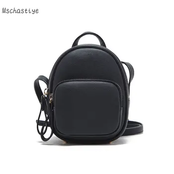 Backpack Small Cute Women Backpack Schoolbag Fashion Ladies Crossbody Bags PU Leather Solid Travel Bag mochila For Girls School
Backpack Small Cute Women Backpack Schoolbag Fashion Ladies Crossbody Bags PU Leather Solid Travel Bag mochila For Girls School