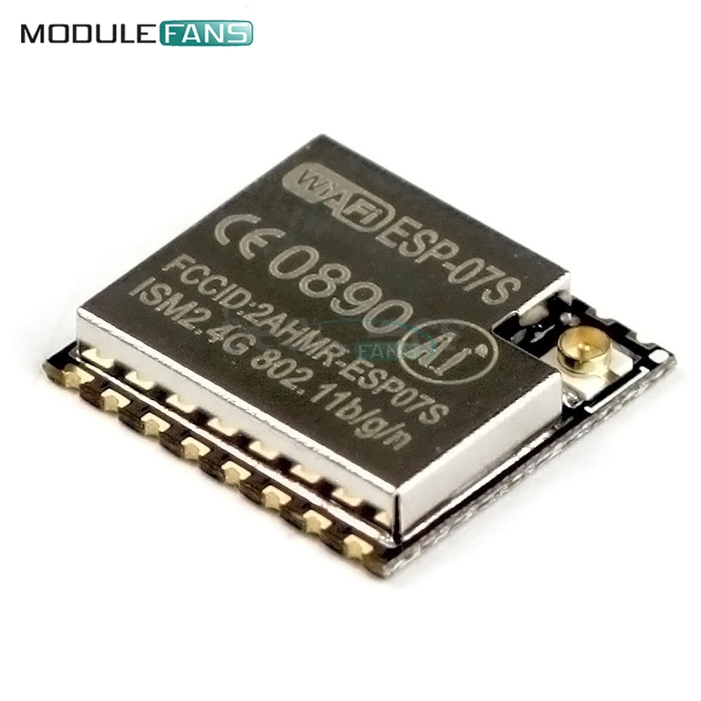 ESP8266 ESP07 ESP-07 ESP-07S Serial To WIFI Module Industrial Grade Wireless High Level Operate 3.3V Power Supply
ESP8266 ESP07 ESP-07 ESP-07S Serial To WIFI Module Industrial Grade Wireless High Level Operate 3.3V Power Supply
