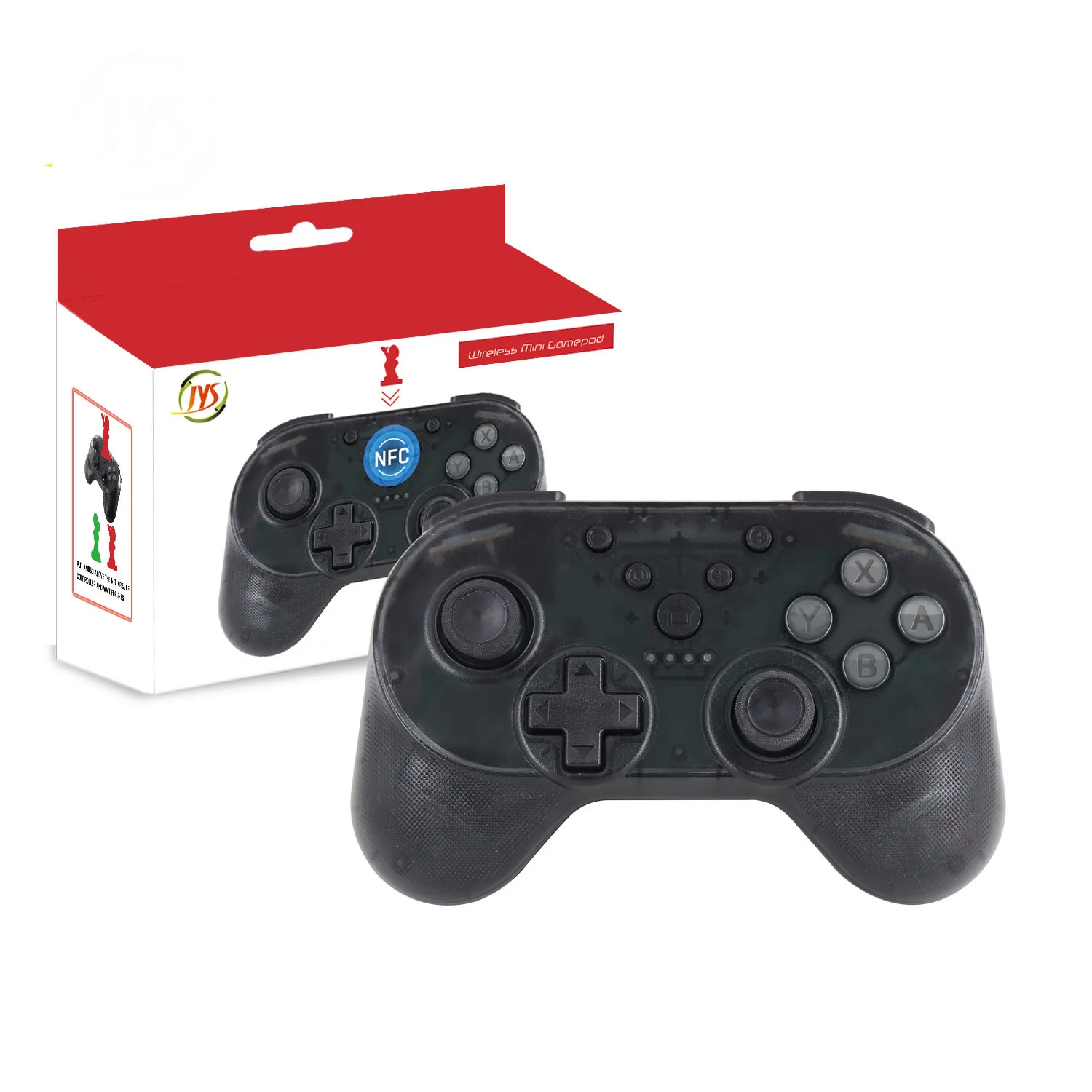 Wireless Bluetooth Gamepad Controller for Nintend Switch NS Game Console with NFC NFC / Turbo and Auto Turbo Som Joystick L0603
Wireless Bluetooth Gamepad Controller for Nintend Switch NS Game Console with NFC NFC / Turbo and Auto Turbo Som Joystick L0603