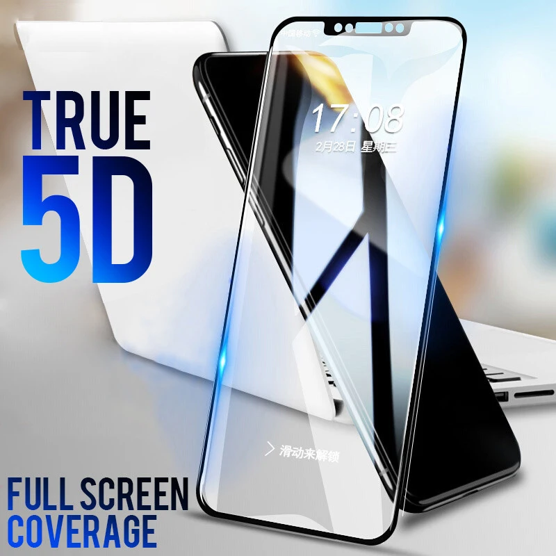 5D Aluminum Alloy edge 9H Tempered glass for iPhone X XS Max XR 11 Pro MAX 5 5S SE 6 6S 7 8 Plus Full Cover Screen Protector
5D Aluminum Alloy edge 9H Tempered glass for iPhone X XS Max XR 11 Pro MAX 5 5S SE 6 6S 7 8 Plus Full Cover Screen Protector