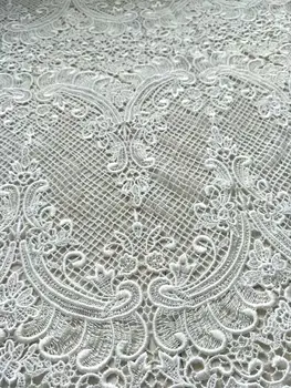 5 yards Ivory White Venise Lace fabric, haute couture 2017 new arrival Guipure Lace Fabric, bridal lace fabric hot selling
5 yards Ivory White Venise Lace fabric, haute couture 2017 new arrival Guipure Lace Fabric, bridal lace fabric hot selling