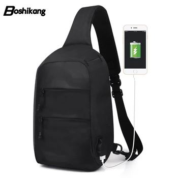 Boshikang Trendy Men Sling Bag USB Charge Men Bag Casual Daily Chest Bag For Boy Teenager 9.7inch Ipad Daypack Men Crossbody Bag
Boshikang Trendy Men Sling Bag USB Charge Men Bag Casual Daily Chest Bag For Boy Teenager 9.7inch Ipad Daypack Men Crossbody Bag