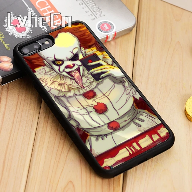 LvheCn Pennywise Clown Horror Phone Case Cover For iPhone 4 5 5s SE 5C 6 6s 7 8 10 X Samsung Galaxy S6 S7 edge S8 S9 plus note 8
LvheCn Pennywise Clown Horror Phone Case Cover For iPhone 4 5 5s SE 5C 6 6s 7 8 10 X Samsung Galaxy S6 S7 edge S8 S9 plus note 8