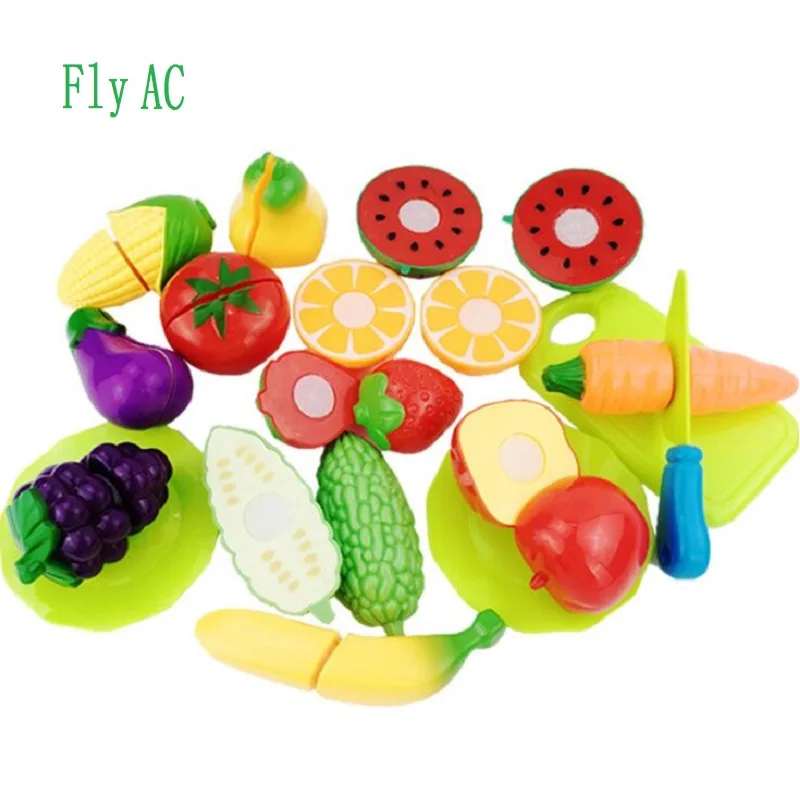 Fly AC Kitchen Toys Fun Cutting Fruits Vegetables Pretend Food toys for Children Educational Early Age Development 16pcs Set
Fly AC Kitchen Toys Fun Cutting Fruits Vegetables Pretend Food toys for Children Educational Early Age Development 16pcs Set