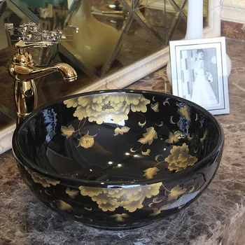 Black Art Counter Top ceramic bathroom sinks wash basin chinese porcelain ceramic sink basin for bathroom wash basin sink
Black Art Counter Top ceramic bathroom sinks wash basin chinese porcelain ceramic sink basin for bathroom wash basin sink