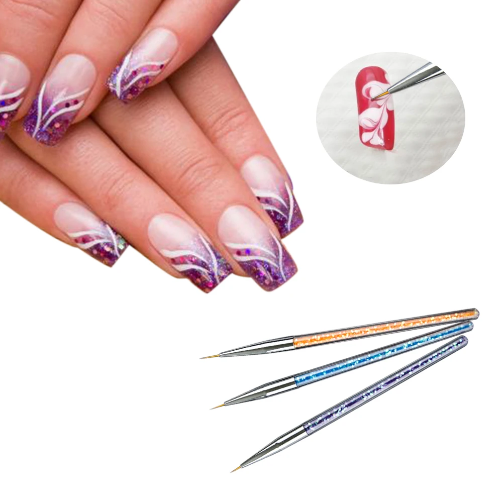 3pcs Decoration Tools Design DIY Tips Art Pen Acrylic Painting Drawing Manicure Sequins Nail Brush Set Carving Salon
3pcs Decoration Tools Design DIY Tips Art Pen Acrylic Painting Drawing Manicure Sequins Nail Brush Set Carving Salon