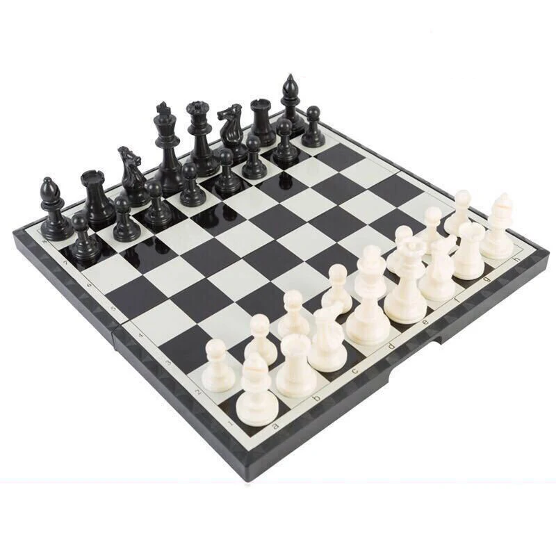 Offer! Game of Chess pieces of Gold, Silver, Contemporary Magnetic Folding Board Games, Game, Family Fun, Christmas Gifts
Offer! Game of Chess pieces of Gold, Silver, Contemporary Magnetic Folding Board Games, Game, Family Fun, Christmas Gifts