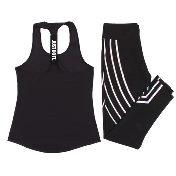 Women Yoga Set Sports Top Vest +reflective Leggings Fitness Clothing Running Tights Jogging Workout Yoga Leggings Sport Suit
Women Yoga Set Sports Top Vest +reflective Leggings Fitness Clothing Running Tights Jogging Workout Yoga Leggings Sport Suit