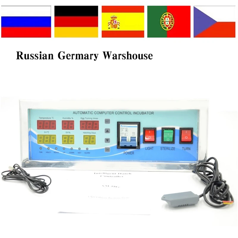 XM-18G one key Incubator Controller Thermostat Hygrostat Multifunction Full Automatic with Temperature Humidity Sensor for Egg
XM-18G one key Incubator Controller Thermostat Hygrostat Multifunction Full Automatic with Temperature Humidity Sensor for Egg